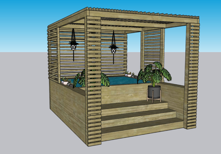 Hot Tub Rendering